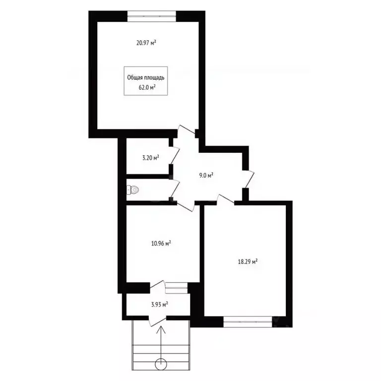 Офис в Новосибирская область, Бердск ул. Рогачева, 20А (62 м) - Фото 2
