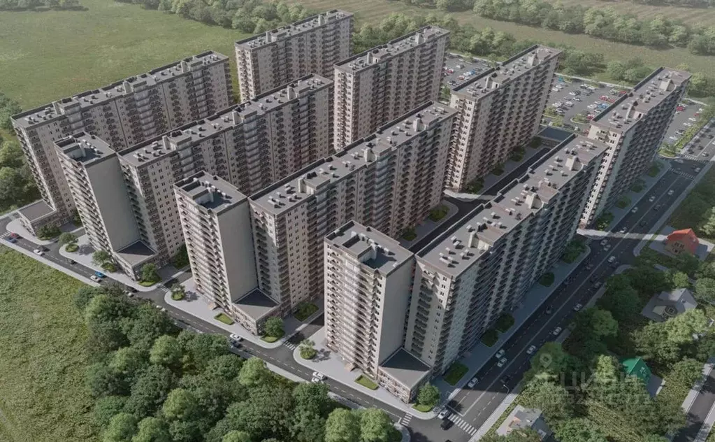 1-к кв. Краснодарский край, Краснодар ул. Имени Героя Ростовского ... - Фото 2