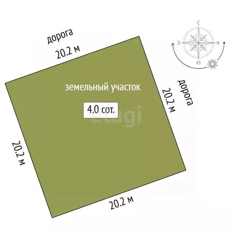 Участок в Тюменская область, Тюменский муниципальный округ, д. Марай  ... - Фото 1