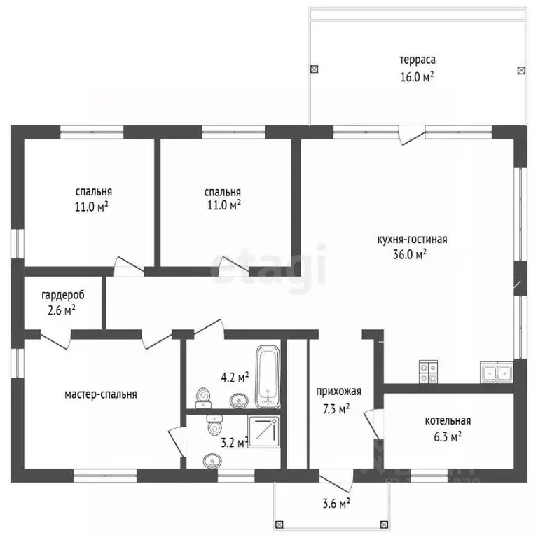 Дом в Ярославская область, Ярославский муниципальный округ, с. ... - Фото 2