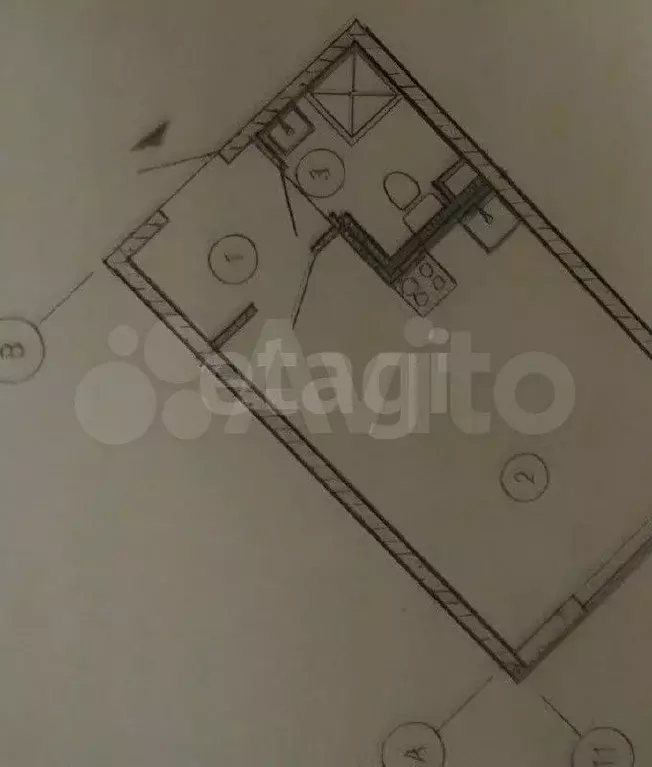 Квартира-студия, 26 м, 2/16 эт. - Фото 0