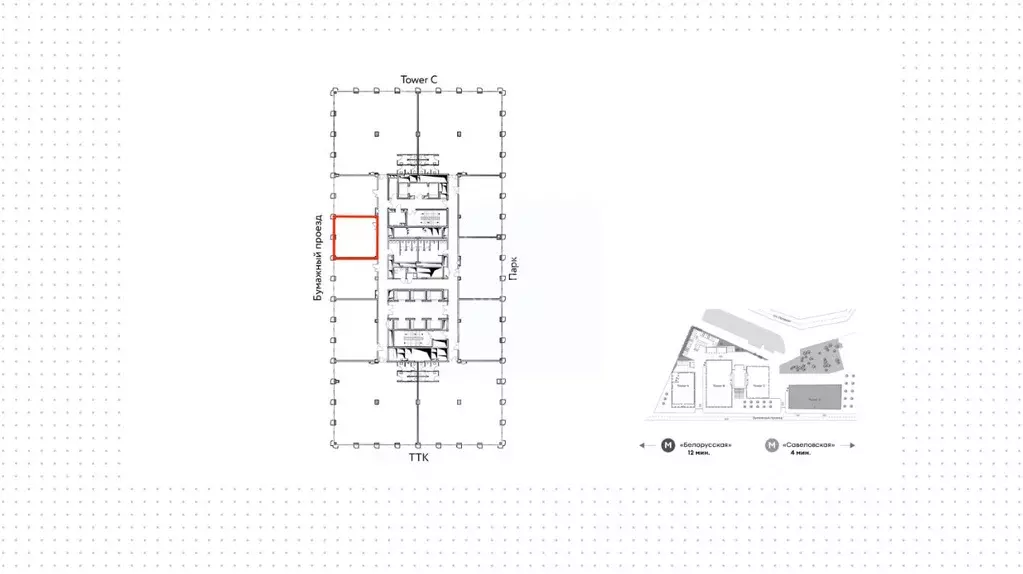 Офис в Москва Бумажный проезд, 19С1 (71 м) - Фото 1