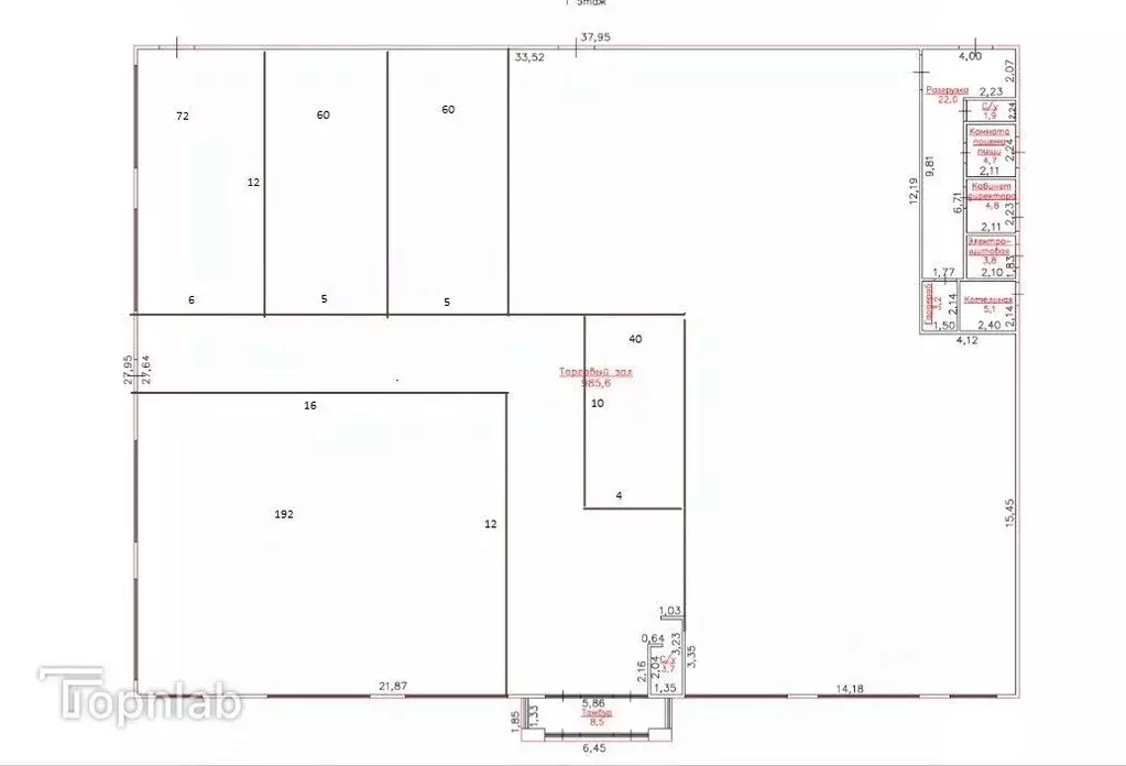 Торговая площадь в Алтайский край, Первомайский район, с. Санниково ... - Фото 2