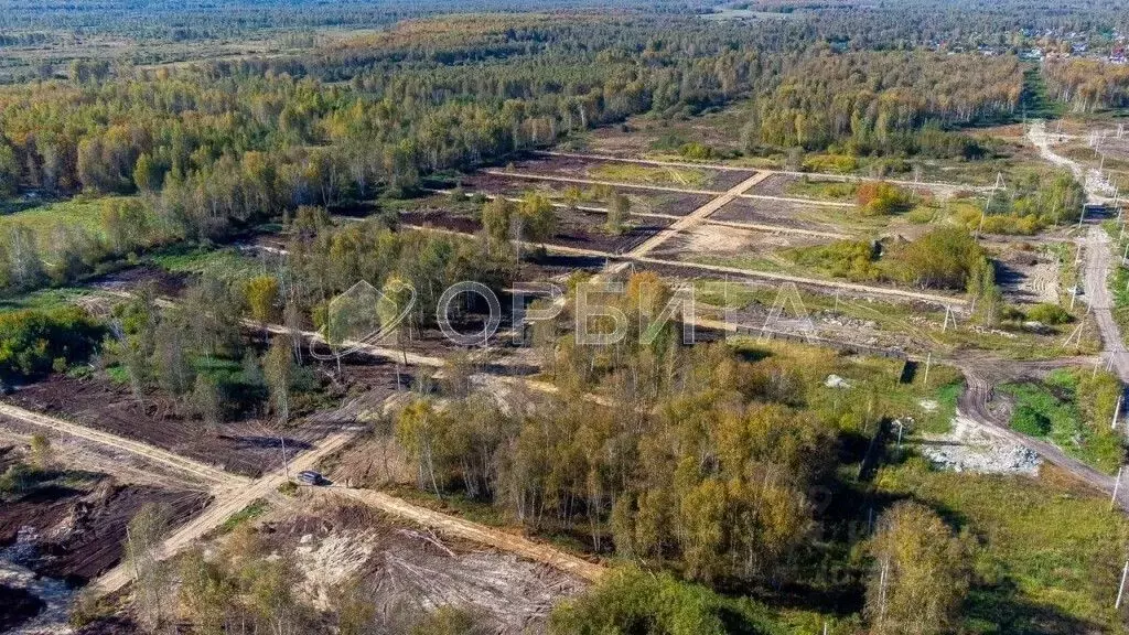 Участок в Тюменская область, Тюменский район Салаирский тракт, 14-й км ... - Фото 0