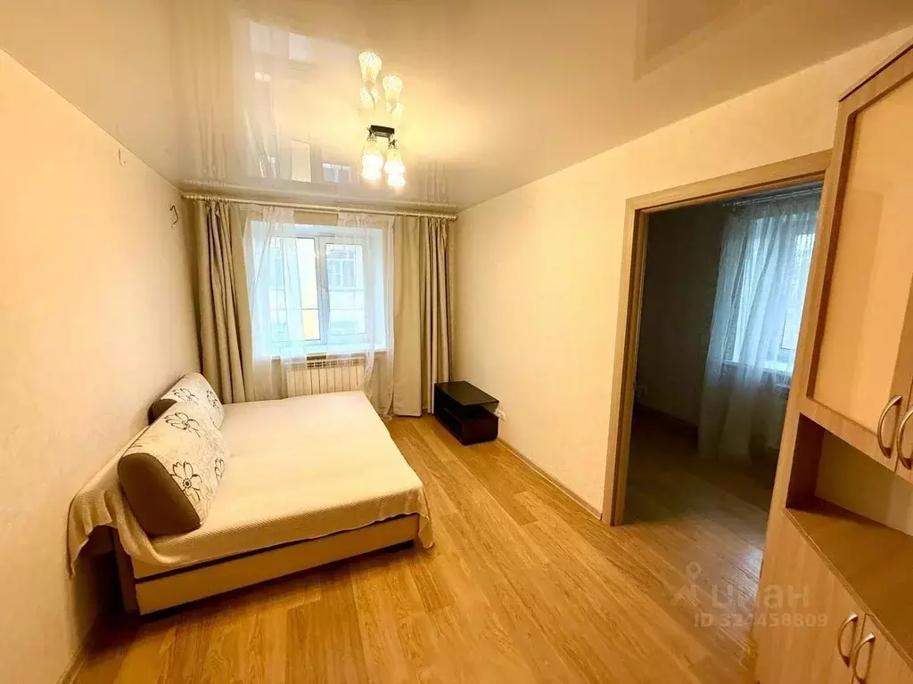 2-к кв. Нижегородская область, Нижний Новгород ул. Четверикова, 3 ... - Фото 1