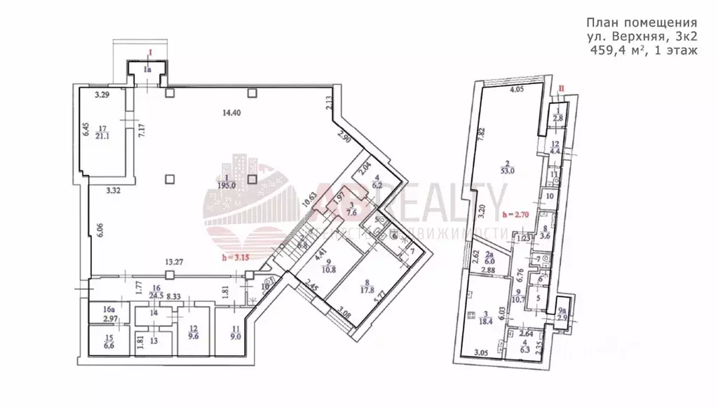 Помещение свободного назначения в Москва Верхняя ул., 3К2 (459 м) - Фото 1