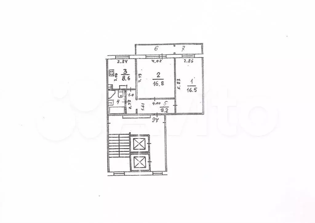 2-к. квартира, 55 м, 5/14 эт. - Фото 0