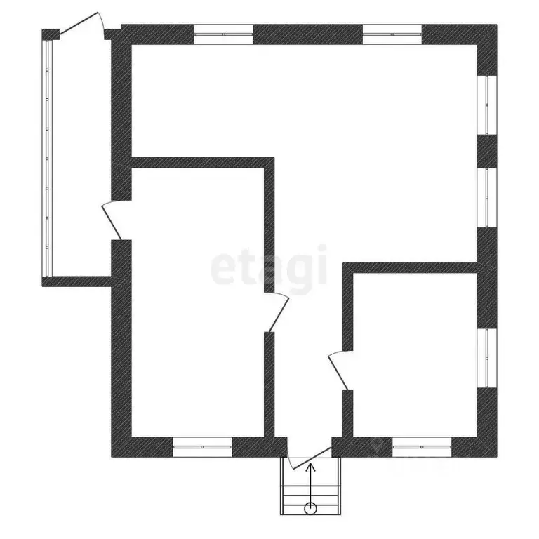 Дом в Амурская область, с. Тамбовка ул. Калининская, 126 (39 м) - Фото 1