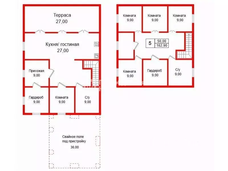 Дом, 162.9 м - Фото 1