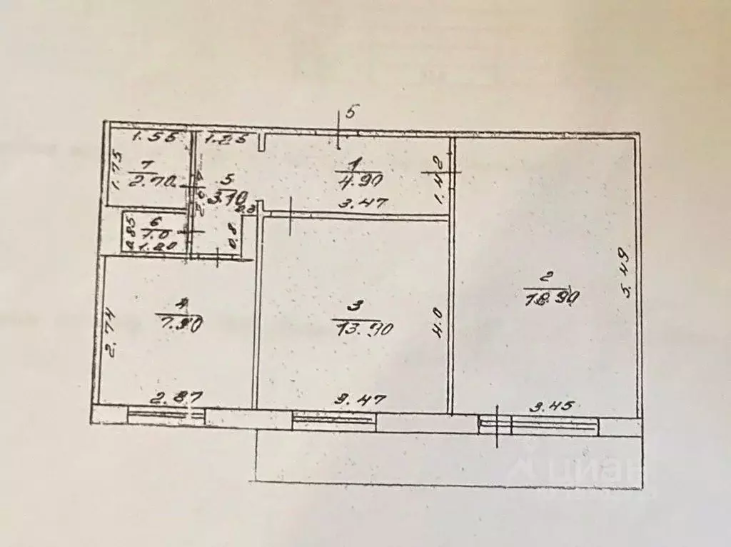 2-к кв. Оренбургская область, Оренбург ул. Джангильдина, 2/1 (52.4 м) - Фото 2