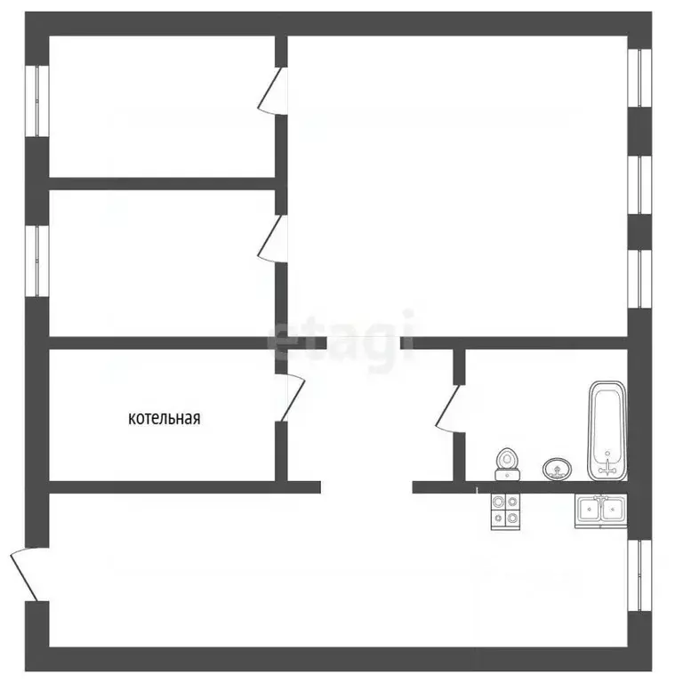 Дом в Ростовская область, Мясниковский район, Красный Крым хут. ул. ... - Фото 2