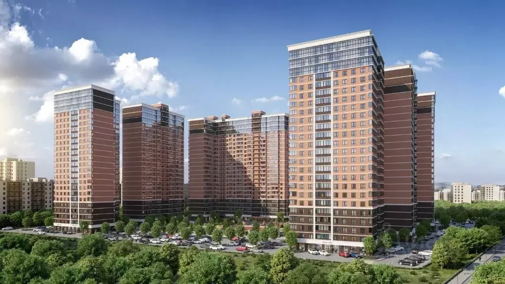 1-к кв. Краснодарский край, Краснодар ул. Героя Пешкова, 14к5 (42.25 ... - Фото 2