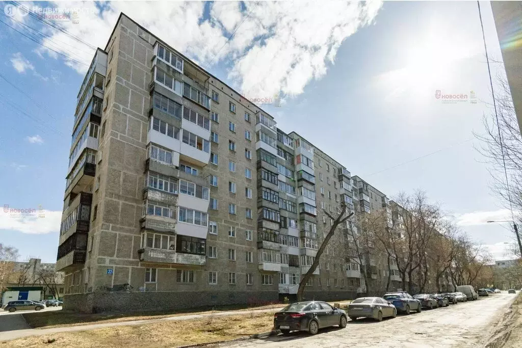 3-комнатная квартира: Екатеринбург, Стахановская улица, 22 (60 м) - Фото 1