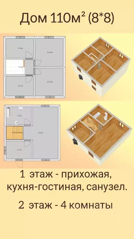 Дом в Ленинградская область, Гатчинский муниципальный округ, д. ... - Фото 2