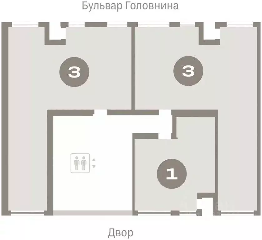 3-к кв. Санкт-Петербург Северный Ветер жилой комплекс (94.04 м) - Фото 1