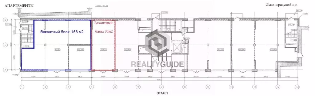 Помещение свободного назначения в Москва Ленинградский просп., 15С1 ... - Фото 1