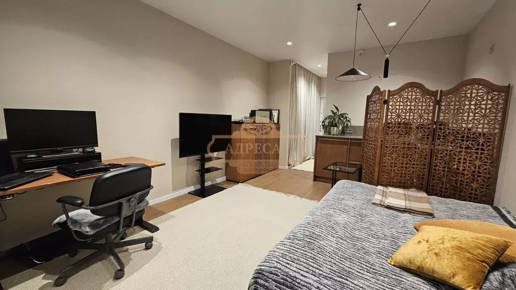 Студия Ленинградская область, Мурино Всеволожский район, проезд ... - Фото 1