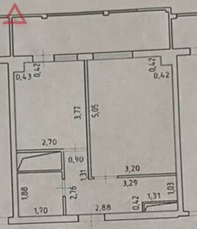 2-к кв. Севастополь ул. Руднева, 26/4 (57.0 м) - Фото 1