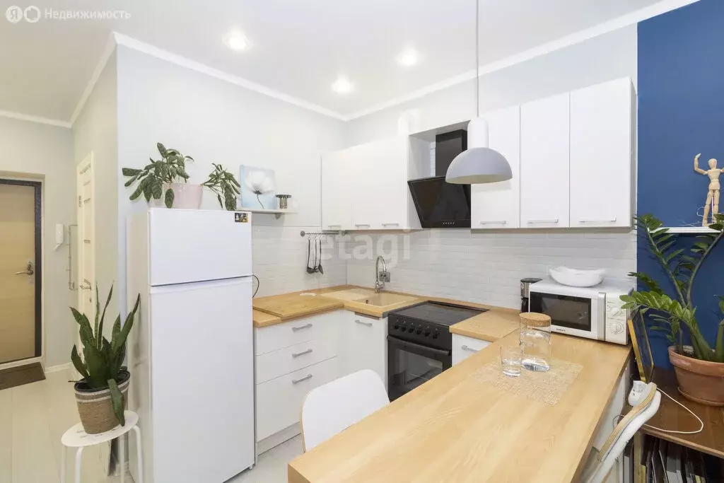 Квартира-студия: Тюмень, Интернациональная улица, 199к1 (30.3 м) - Фото 1