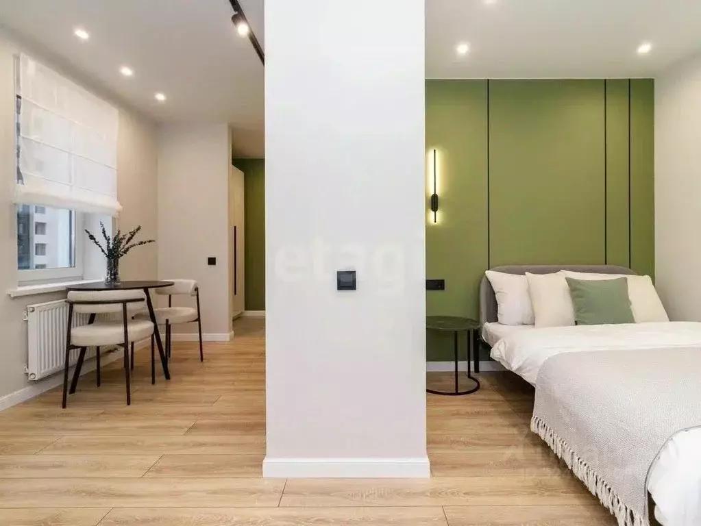 Студия Тюменская область, Тюмень ул. Республики, 204к5 (28.7 м) - Фото 1