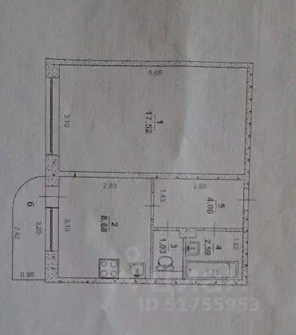 1-к кв. Ульяновская область, Ульяновск ул. Лихачева, 4А (34.7 м) - Фото 2