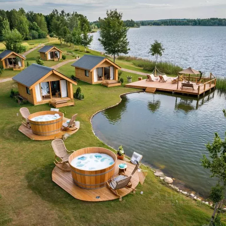 Участок в Пермский край, Пермский муниципальный округ, д. Дерибы  ... - Фото 1