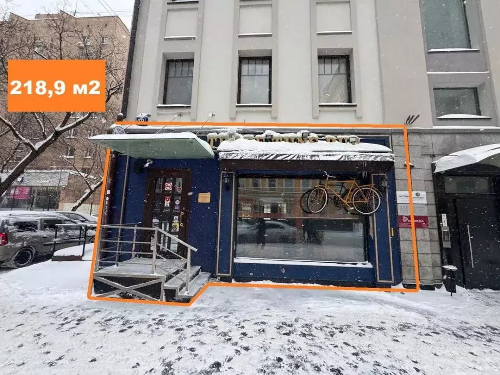 Помещение свободного назначения в Москва 2-я Брестская ул., 39С2 (219 ... - Фото 1