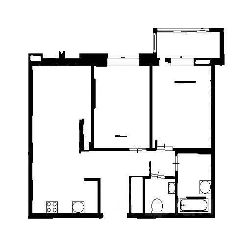 2-к кв. Санкт-Петербург просп. Героев, 31 (54.0 м) - Фото 2