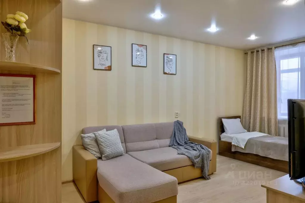 1-к кв. Архангельская область, Архангельск ул. Розы Люксембург, 12 ... - Фото 1