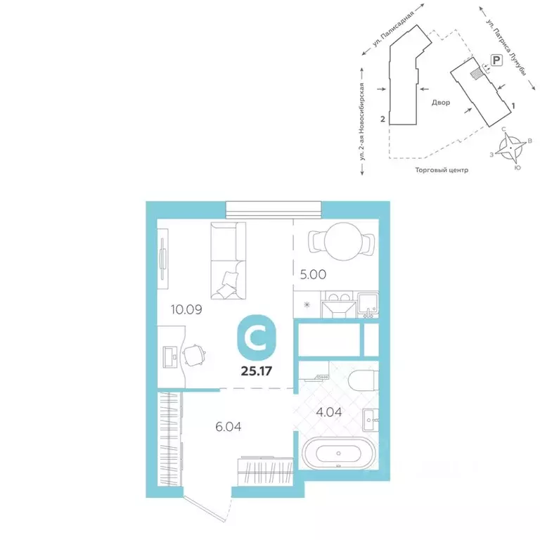 Студия Свердловская область, Екатеринбург ул. Патриса Лумумбы, 4А ... - Фото 1