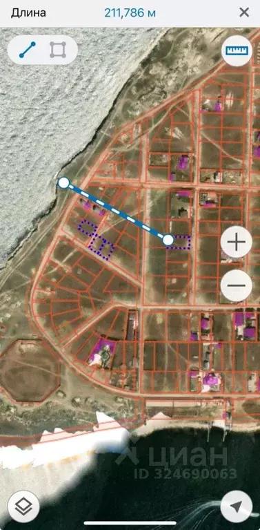 Участок в Крым, Черноморский район, с. Межводное ул. Грушевского, 11/1 ... - Фото 2