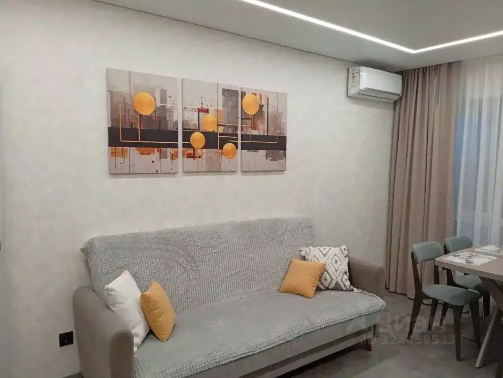 1-к кв. Татарстан, Казань ул. Рихарда Зорге, 11В (45.0 м) - Фото 2