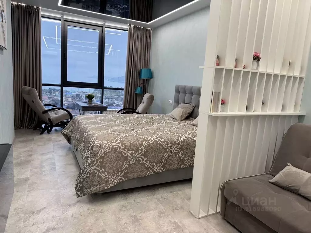 Студия Краснодарский край, Сочи ул. Ленина, 298Бк6 (35.0 м) - Фото 1