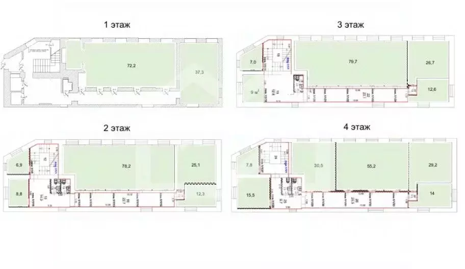 Помещение свободного назначения в Москва Бутырская ул., 76С4 (695 м) - Фото 2