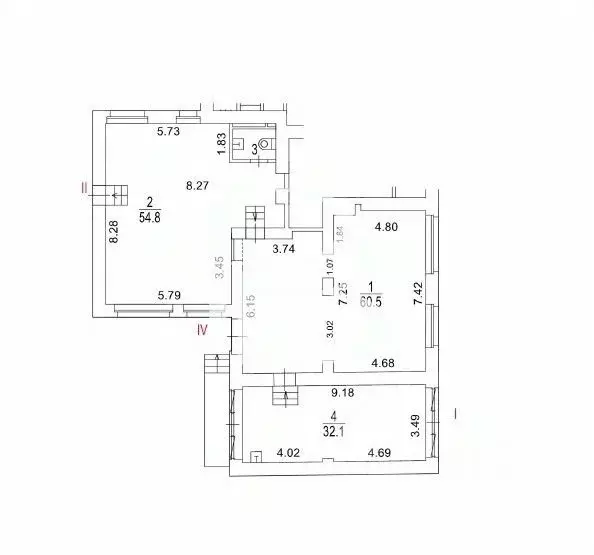 Помещение свободного назначения в Москва пер. Сивцев Вражек, 4 (148 м) - Фото 1