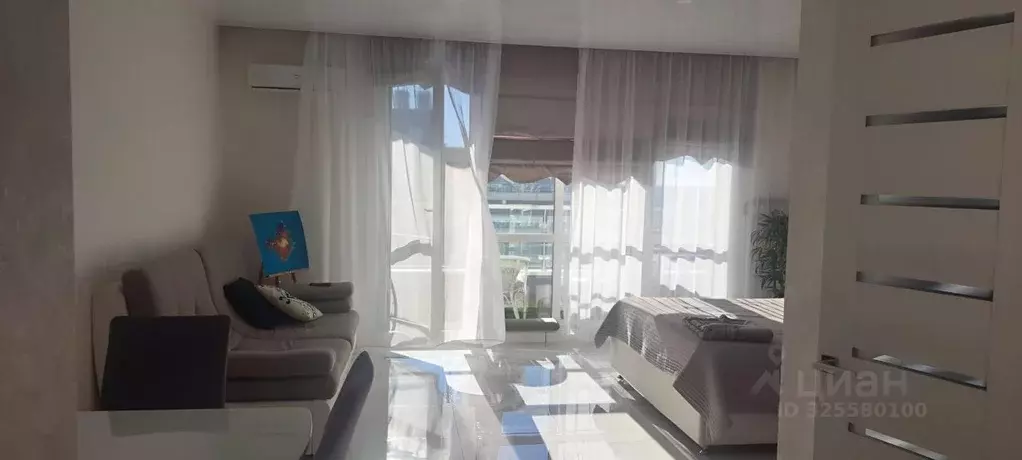 Студия Краснодарский край, Сочи ул. Кирпичная, 2к1 (48.0 м) - Фото 2