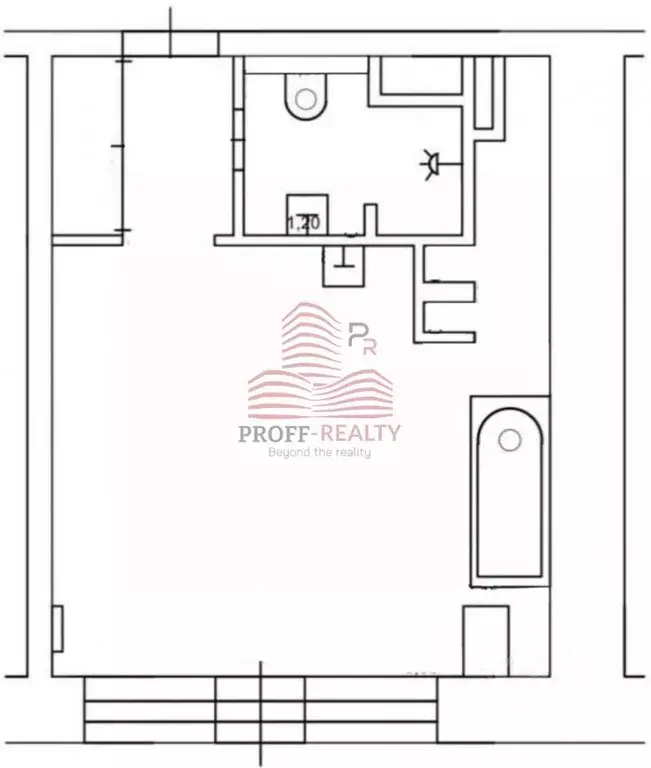 1-к кв. Москва 2-я Рыбинская ул., 13 (28.6 м) - Фото 1