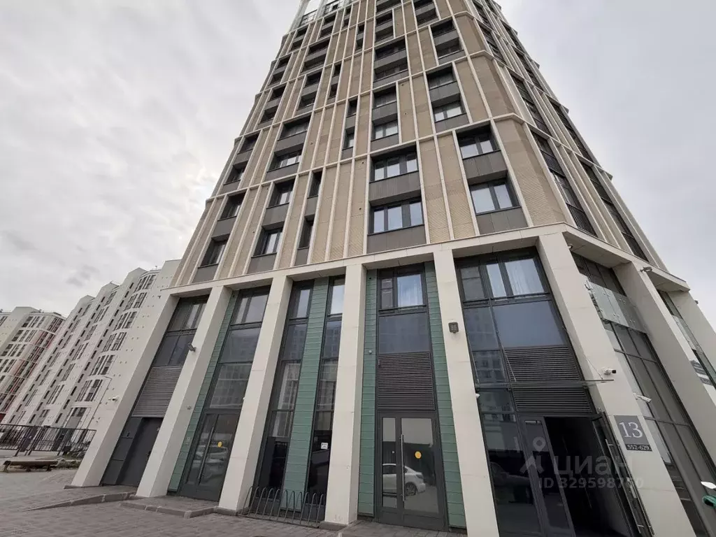 1-к кв. Санкт-Петербург наб. Миклухо-Маклая, 1к1 (41.6 м) - Фото 2