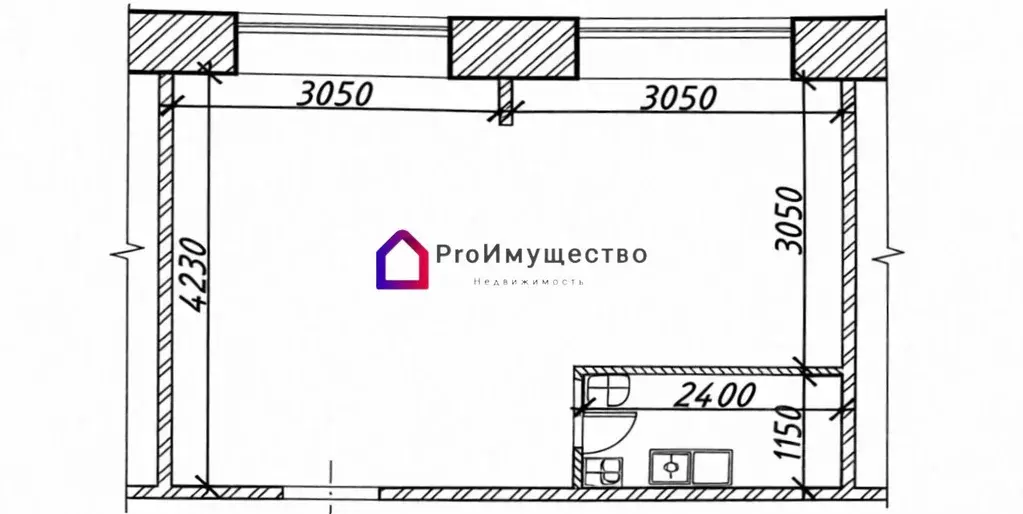 1-к кв. Омская область, Омск ул. 22-го Партсъезда, 2 (36.2 м) - Фото 2