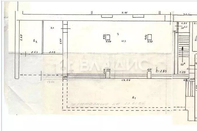 Сдам помещение свободного назначения, 68.3 м - Фото 0