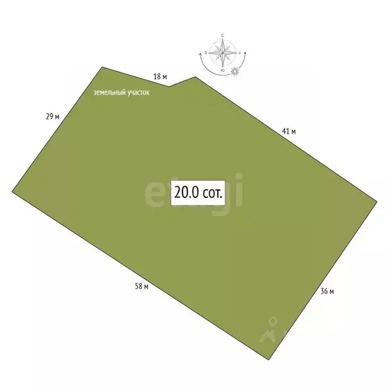 Участок в Алтайский край, Алтайский район, Айский сельсовет, с. Ая ул. ... - Фото 2