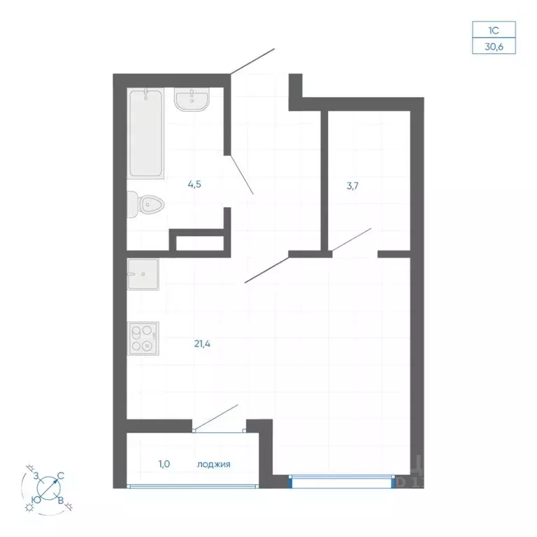 Студия Свердловская область, Екатеринбург ул. Вильгельма де Геннина, ... - Фото 1