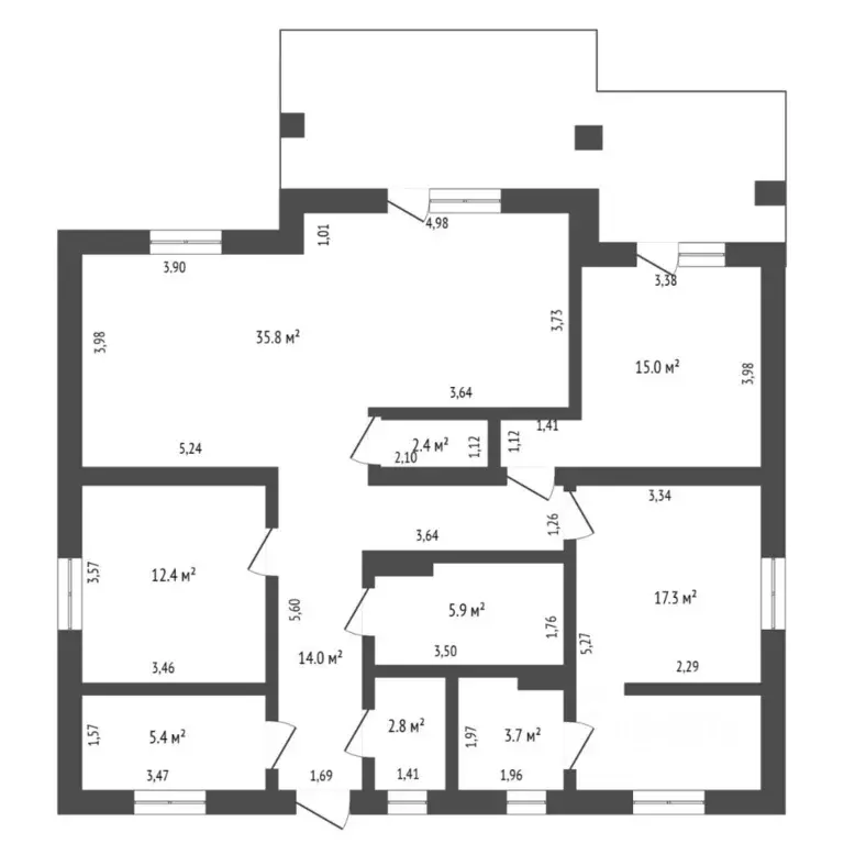 Коттедж в Тюменская область, Тюменский район, с. Перевалово ул. ... - Фото 2