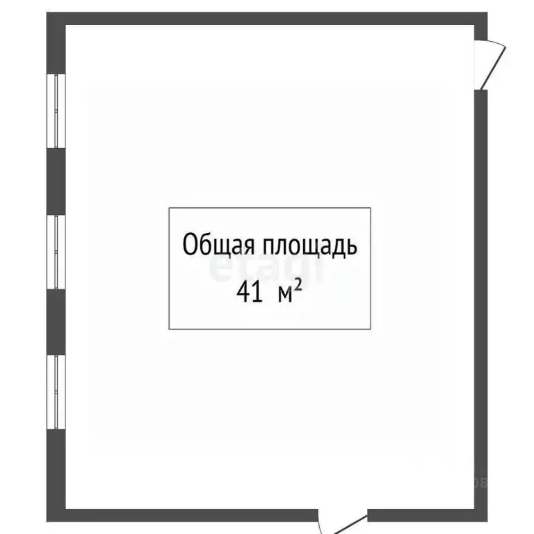 Офис в Новосибирская область, Новосибирск просп. Димитрова, 7 (41 м) - Фото 2