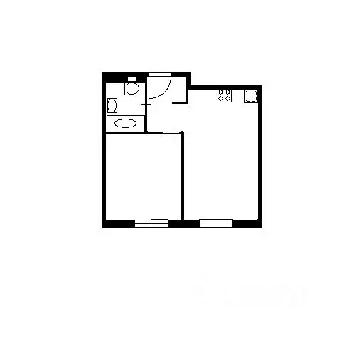 1-к кв. Курганская область, Курган ул. Гоголя, 10 (44.9 м) - Фото 2