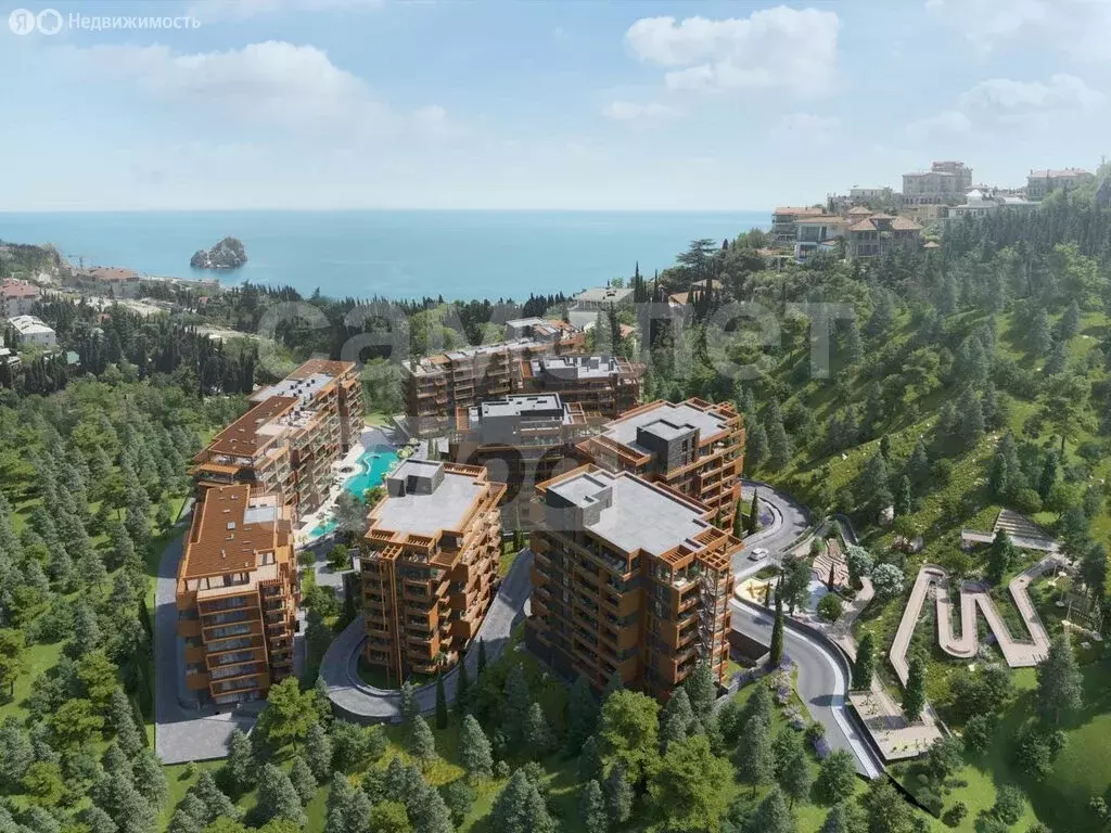 2-комнатная квартира: Гурзуф, улица Геологов, 7Б (40.56 м) - Фото 2