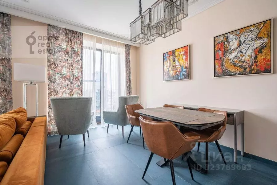 2-к кв. Москва Ленинградский просп., 37/5 (83.0 м) - Фото 2