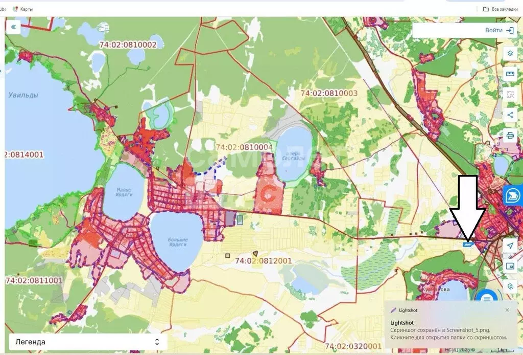 Участок в Челябинская область, село Аргаяш (560 м) - Фото 1