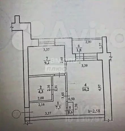 1-к кв. Забайкальский край, Чита ул. Усуглинская, 20 (38.4 м) - Фото 1