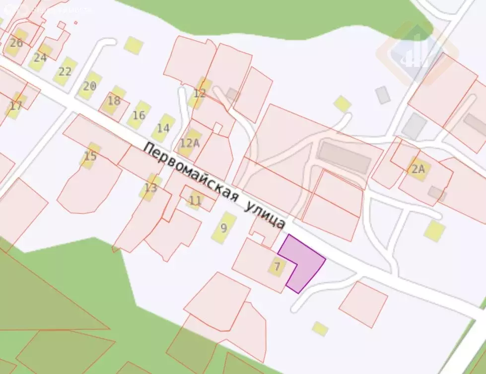 Участок в посёлок Боец Кузнецов, Первомайская улица, 7 (7.79 м) - Фото 2